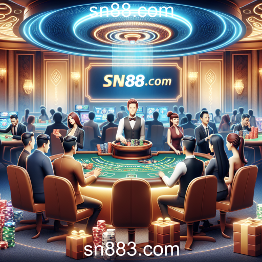 A Experiência Imersiva do Cassino Ao Vivo no sn88.com